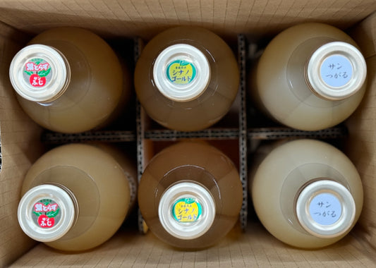 【お買い得!! ラベルレス】おすすめセット1ℓ6本!! 飲みくらべ!! 家庭消費用・業務用